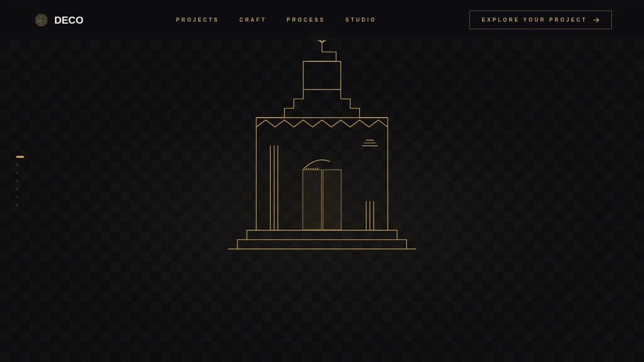 Builder — Premium Art Deco Contractor Landing Page Template