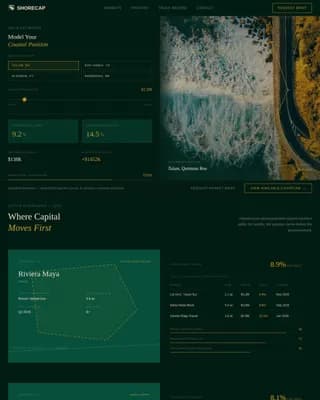 Maritime — Exclusive Seaside Wealth Landing Page Template