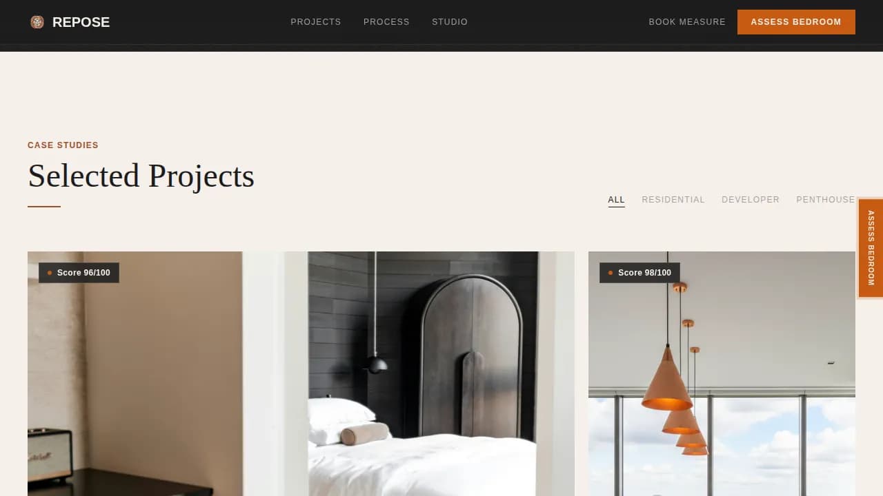 Sanctuary — Ultimate Bedroom Sanctuary Landing Page Template