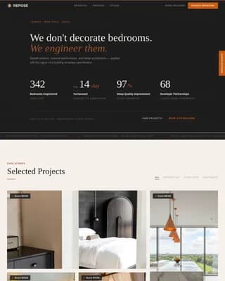 Sanctuary — Ultimate Bedroom Sanctuary Landing Page Template