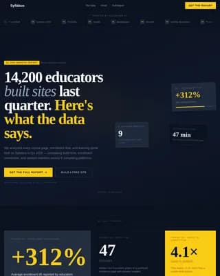Syllabus — Innovative Education Builder Landing Page Template
