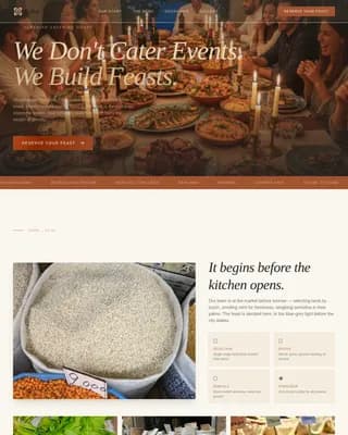 Sofra — Premium Algerian Cuisine Landing Page Template