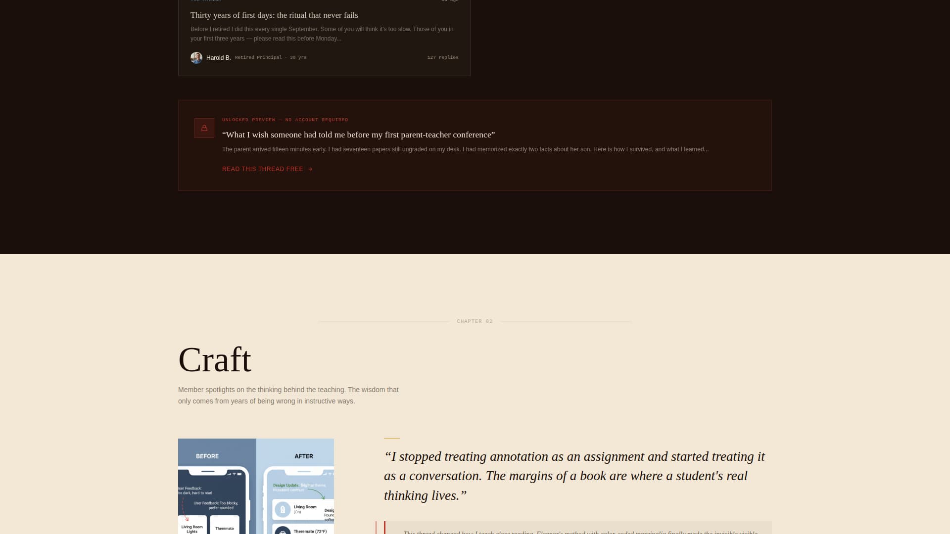 Teachercircle - Inspiring Education Landing Page Template