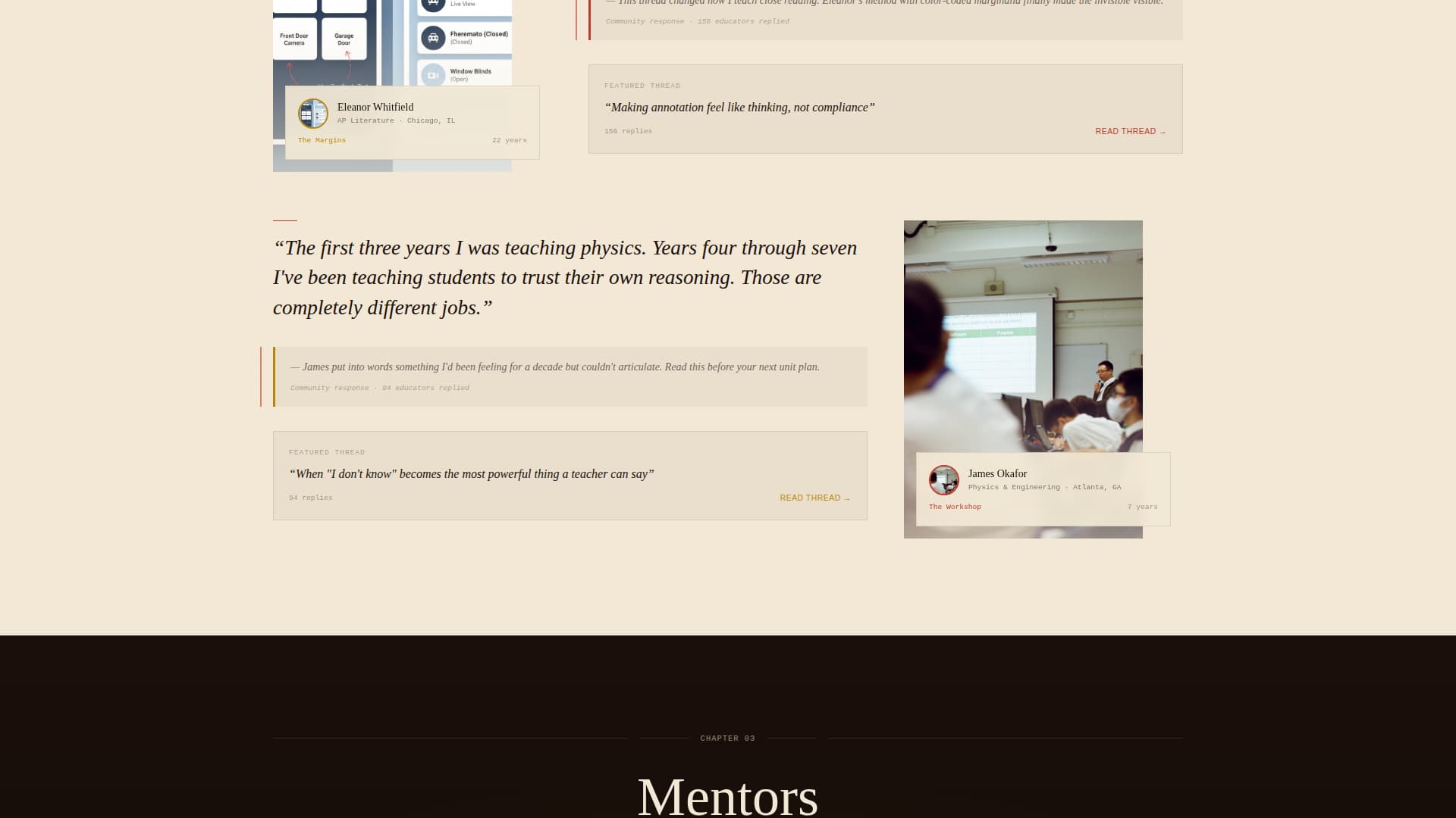 Teachercircle - Inspiring Education Landing Page Template