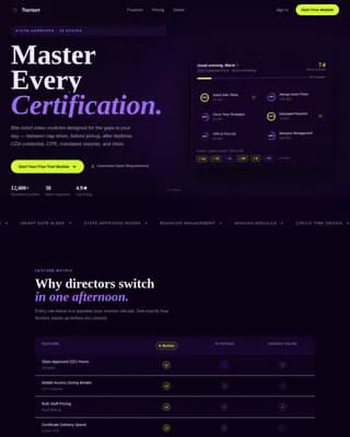 Nurture — Dynamic Daycare Platform Landing Page Template