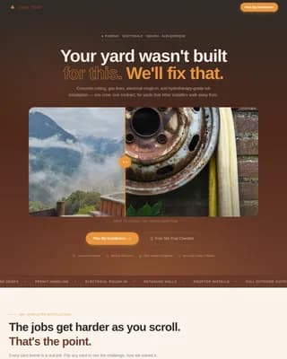 Soak — Luxury Spa Installation Landing Page Template
