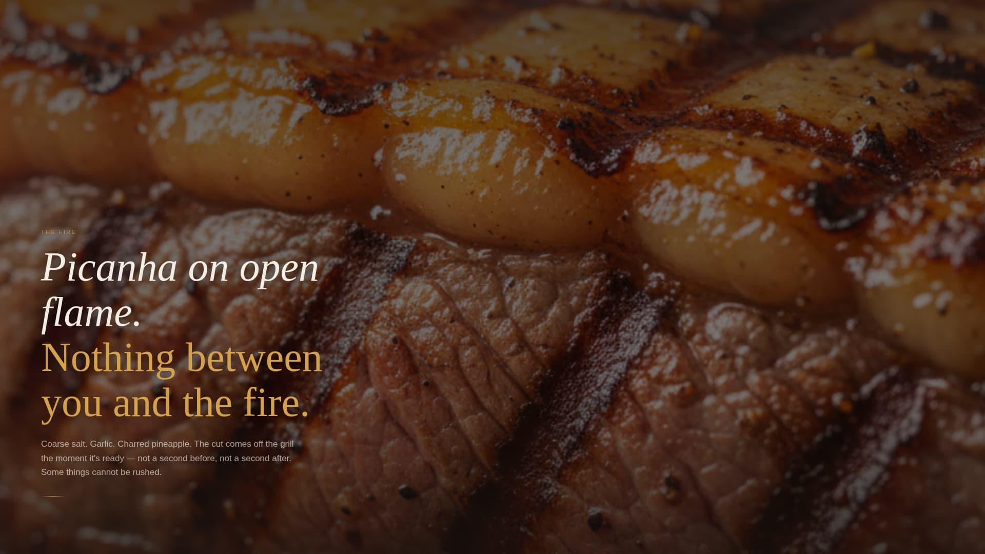 Brasa - Immersive Brazilian Landing Page Template