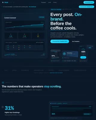 Desk — Smart Coworking Platform Landing Page Template
