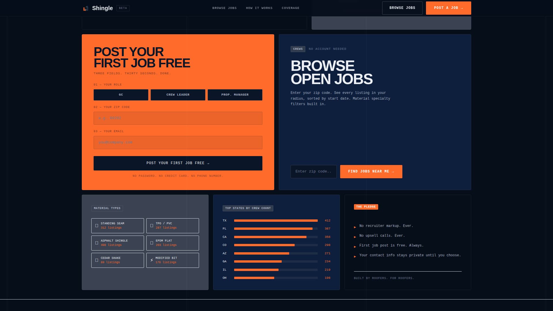 Roofing Digital Presence Professional Website Template