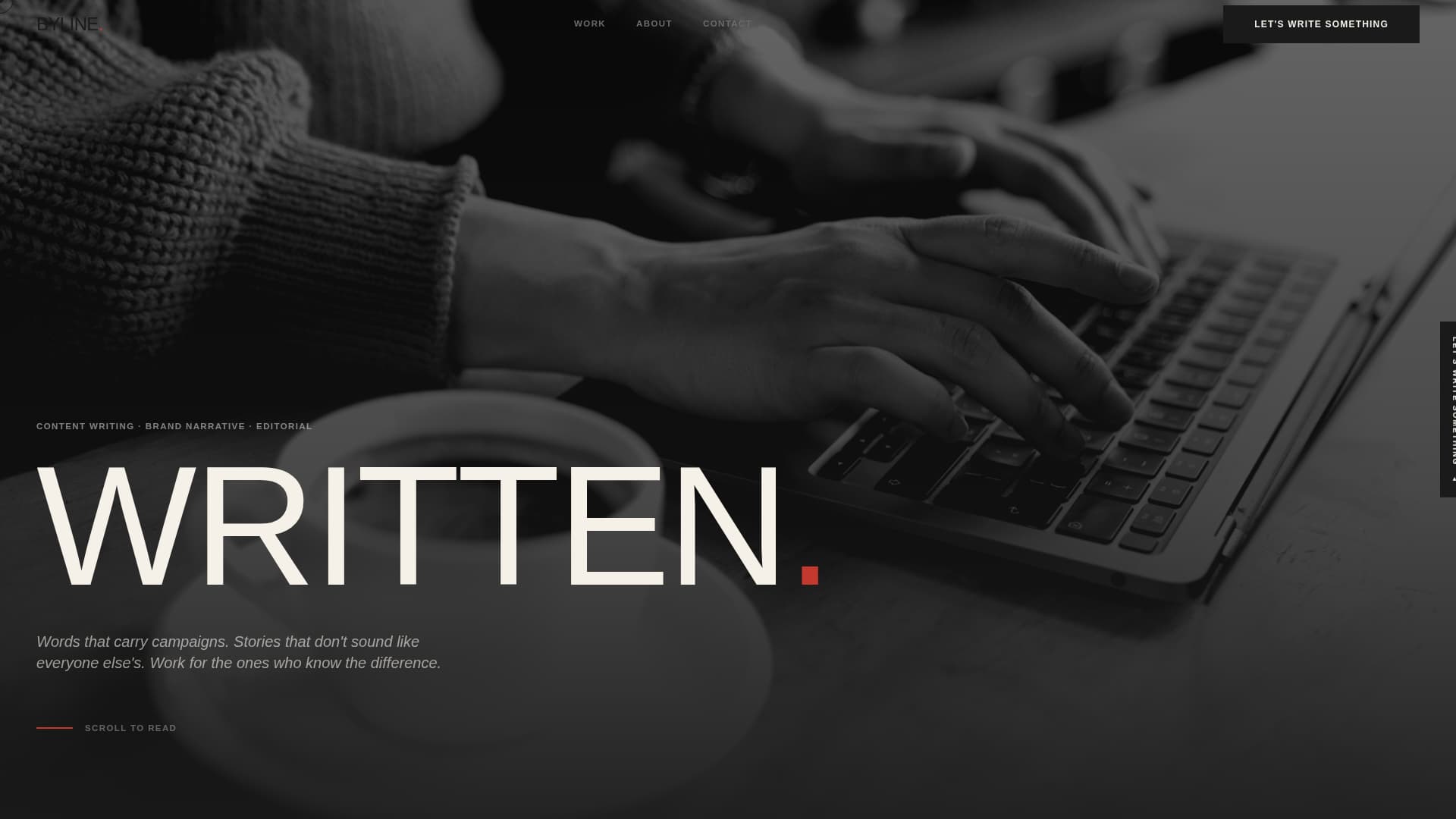 Content Writer Portfolio Reviews Website Template