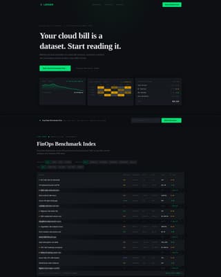 FinOps Technology Professional Website Template