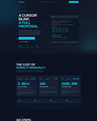 Architecture Firm Software Cost Calculator Website Template