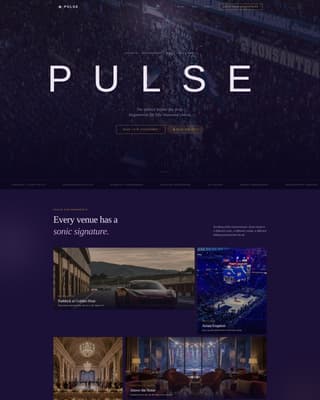 Sports Event Event Booking Website Template