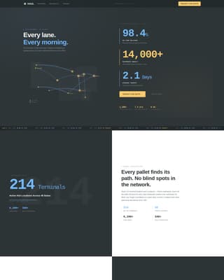 Freight & Cargo Professional Website Template