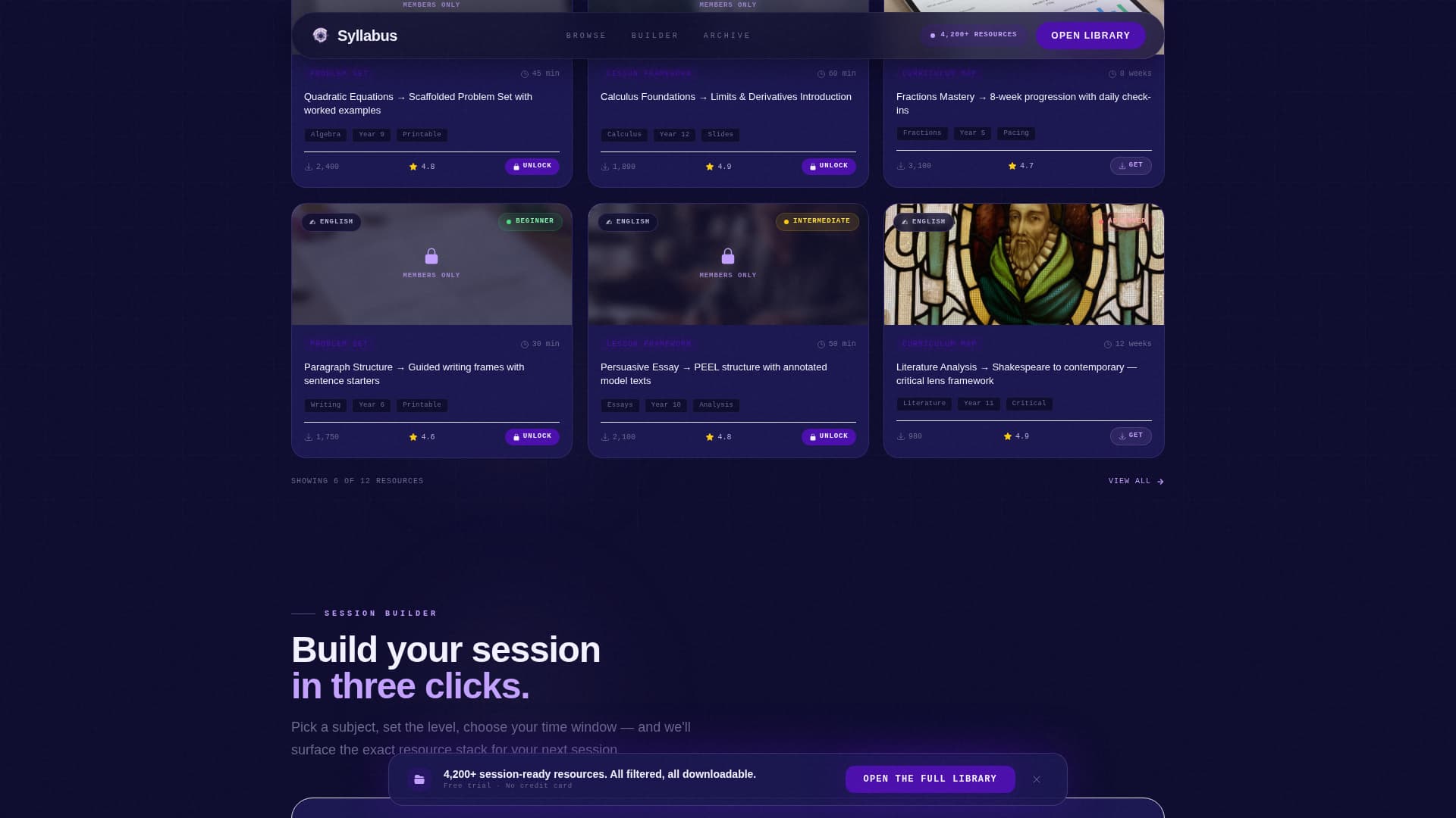 Tutoring Digital Presence Professional Website Template