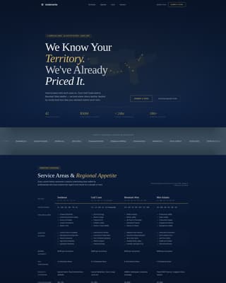 Underwriter Blog Website Template