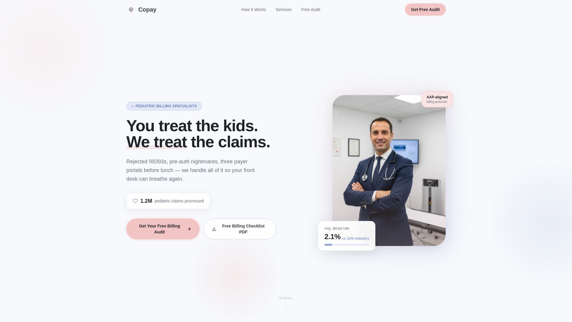 Pediatrician Professional Website Template
