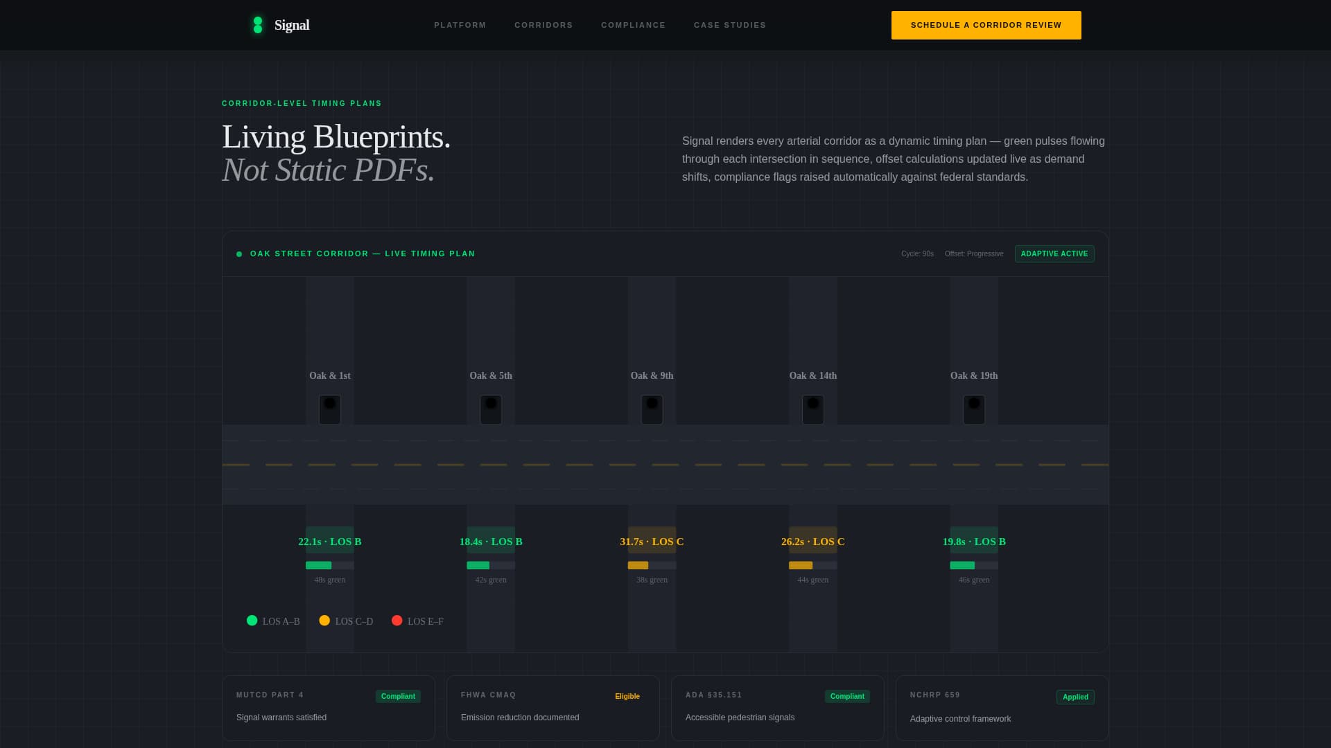 Parking & Traffic Booking Website Template