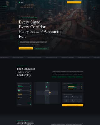 Parking & Traffic Booking Website Template