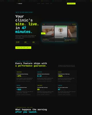 Veterinary Software & SaaS Professional Website Template