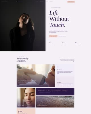 Sculpt - Transformative HIFU Landing Page Template