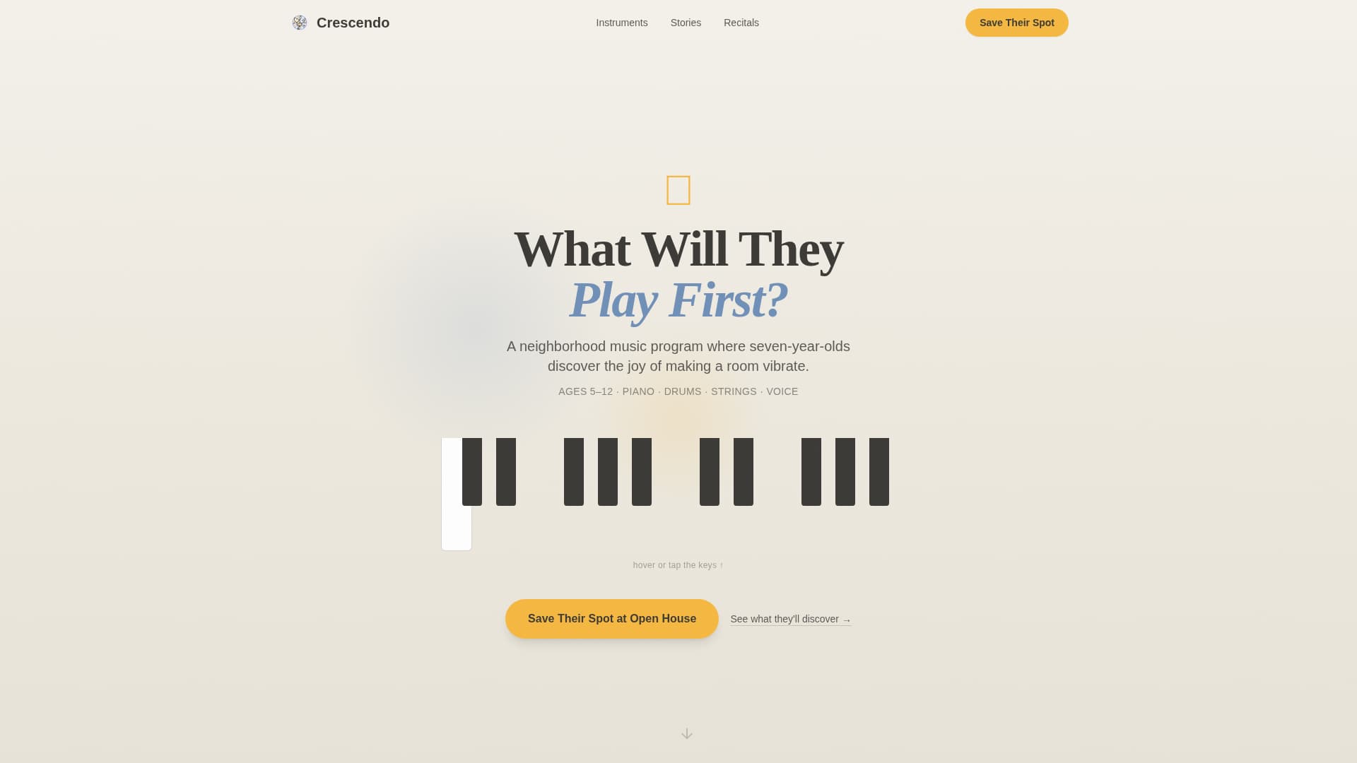 School Age (5-10) Products & Booking Website Template