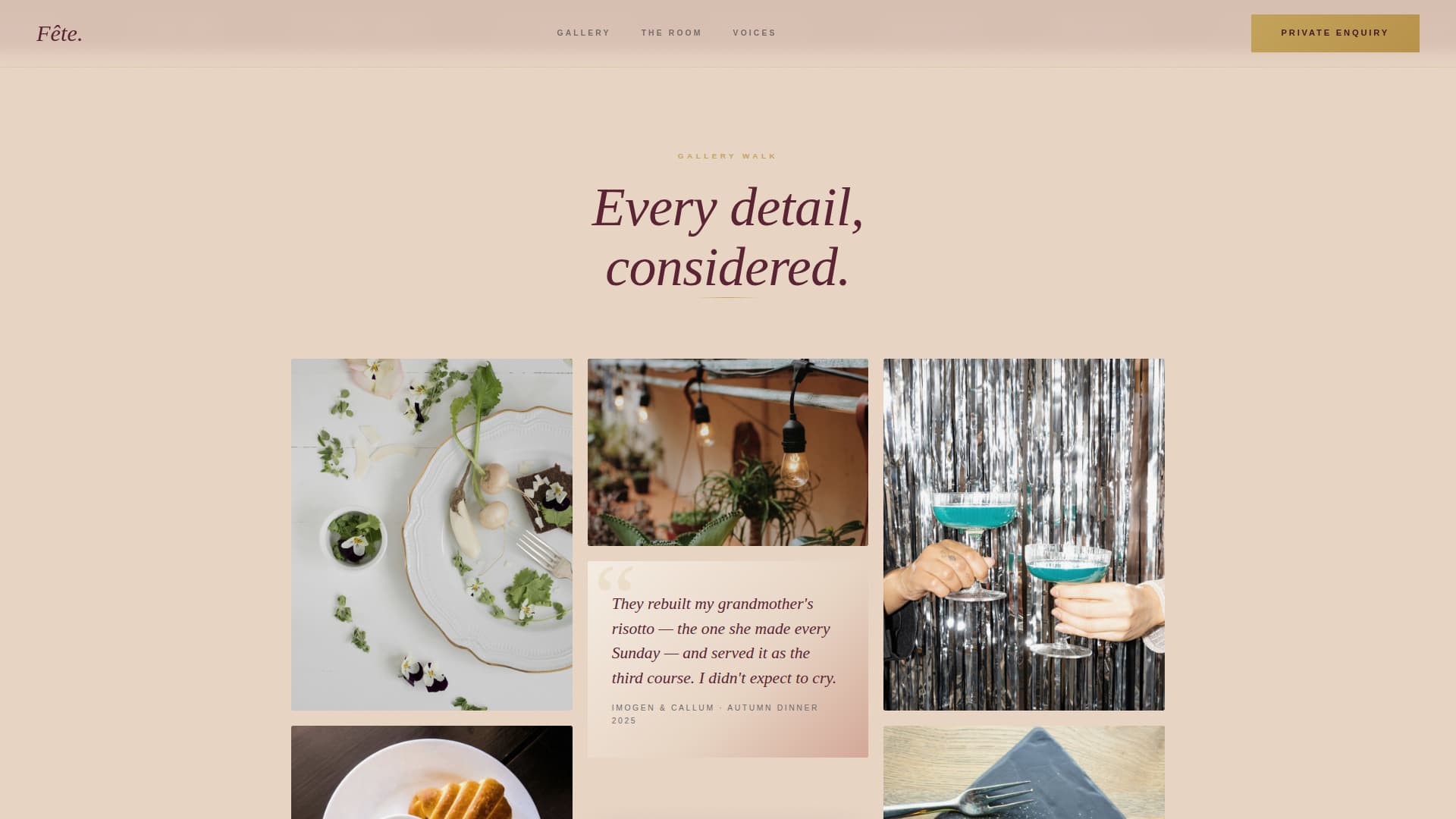 Wedding Venue Reviews Website Template