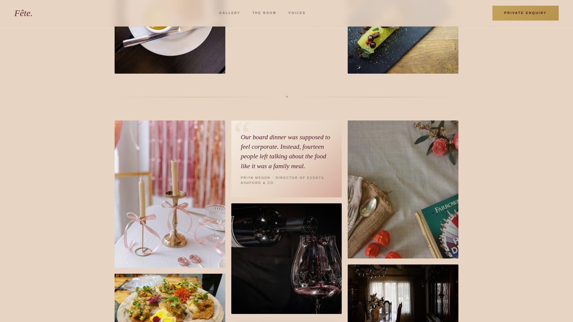 Wedding Venue Reviews Website Template