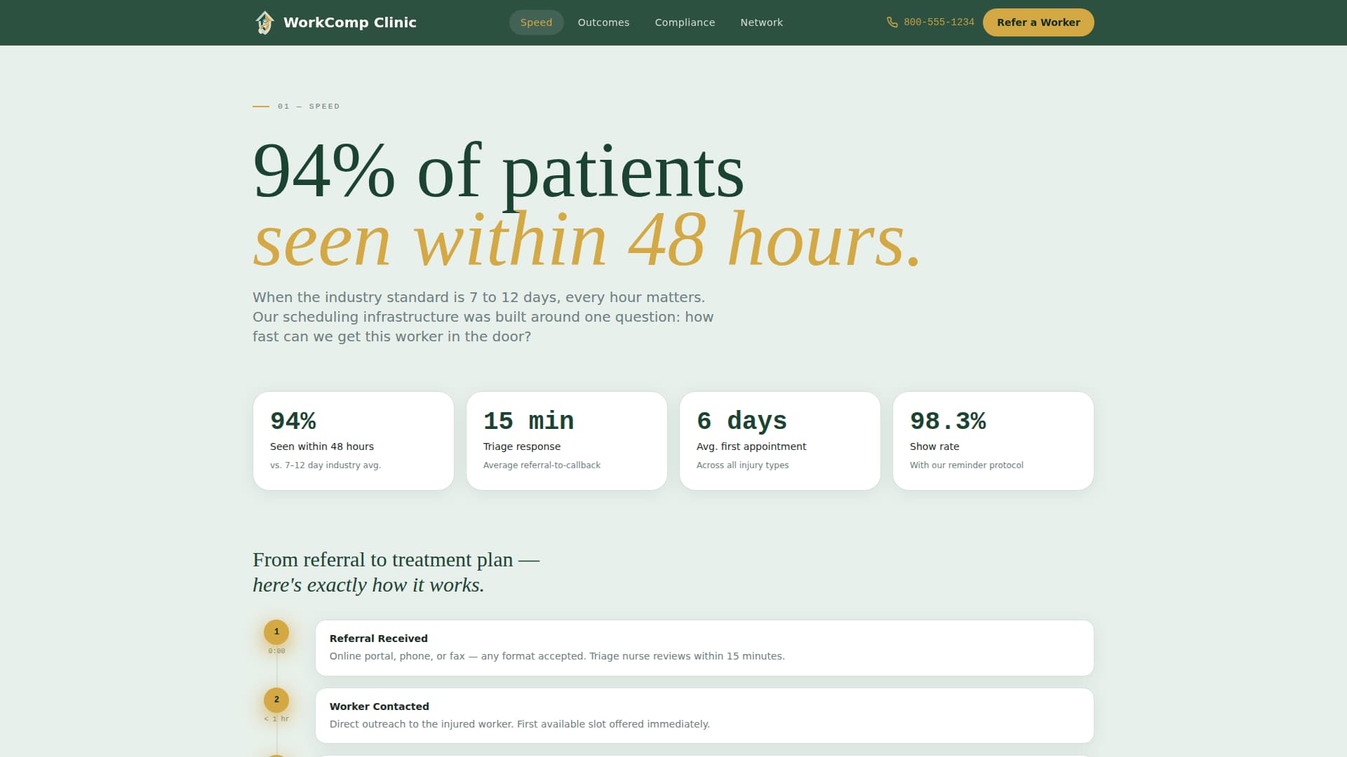 Urgent Care & Walk-In Cost Calculator Website Template