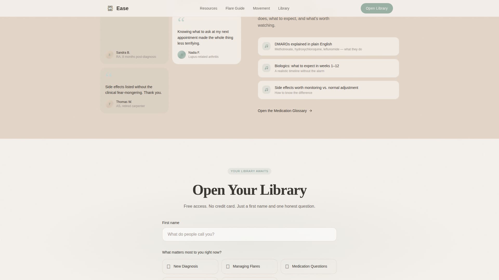 Arthritis Care Education Website Template