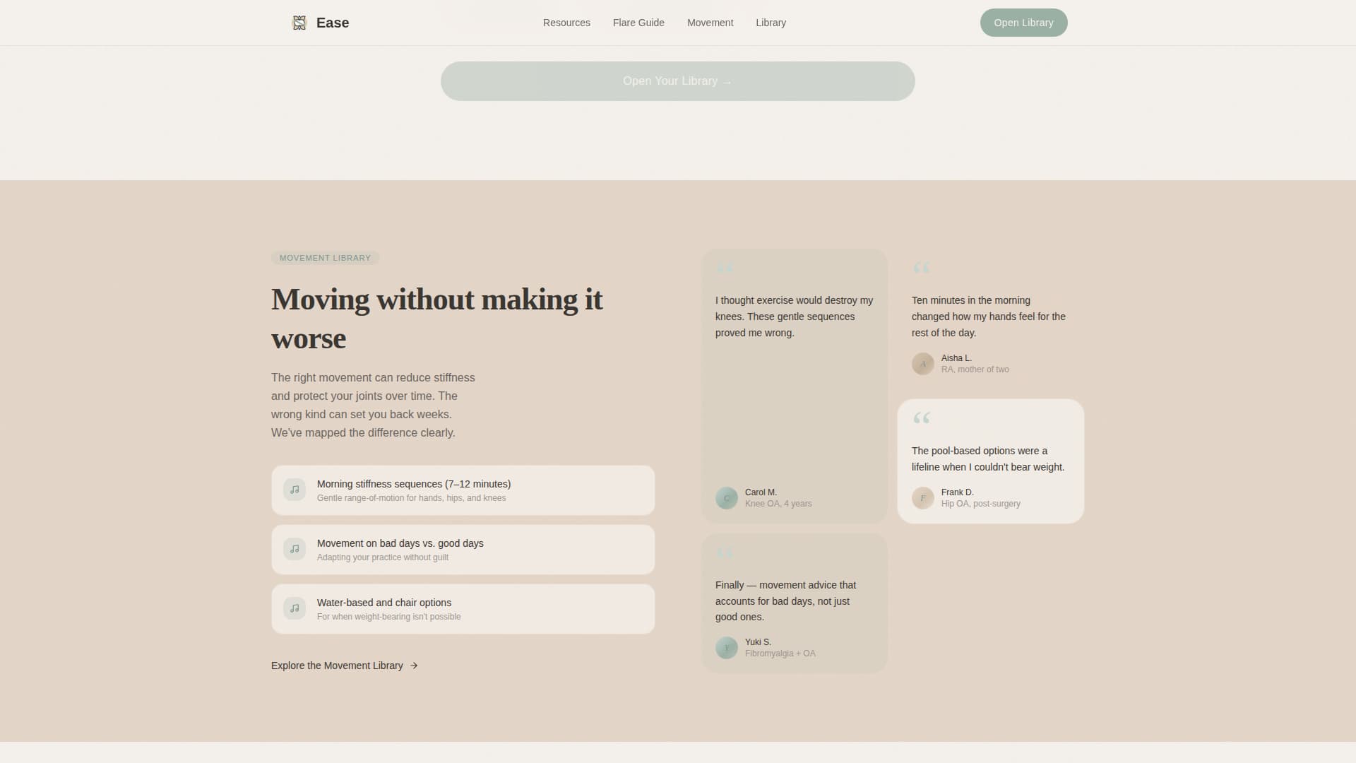 Arthritis Care Education Website Template