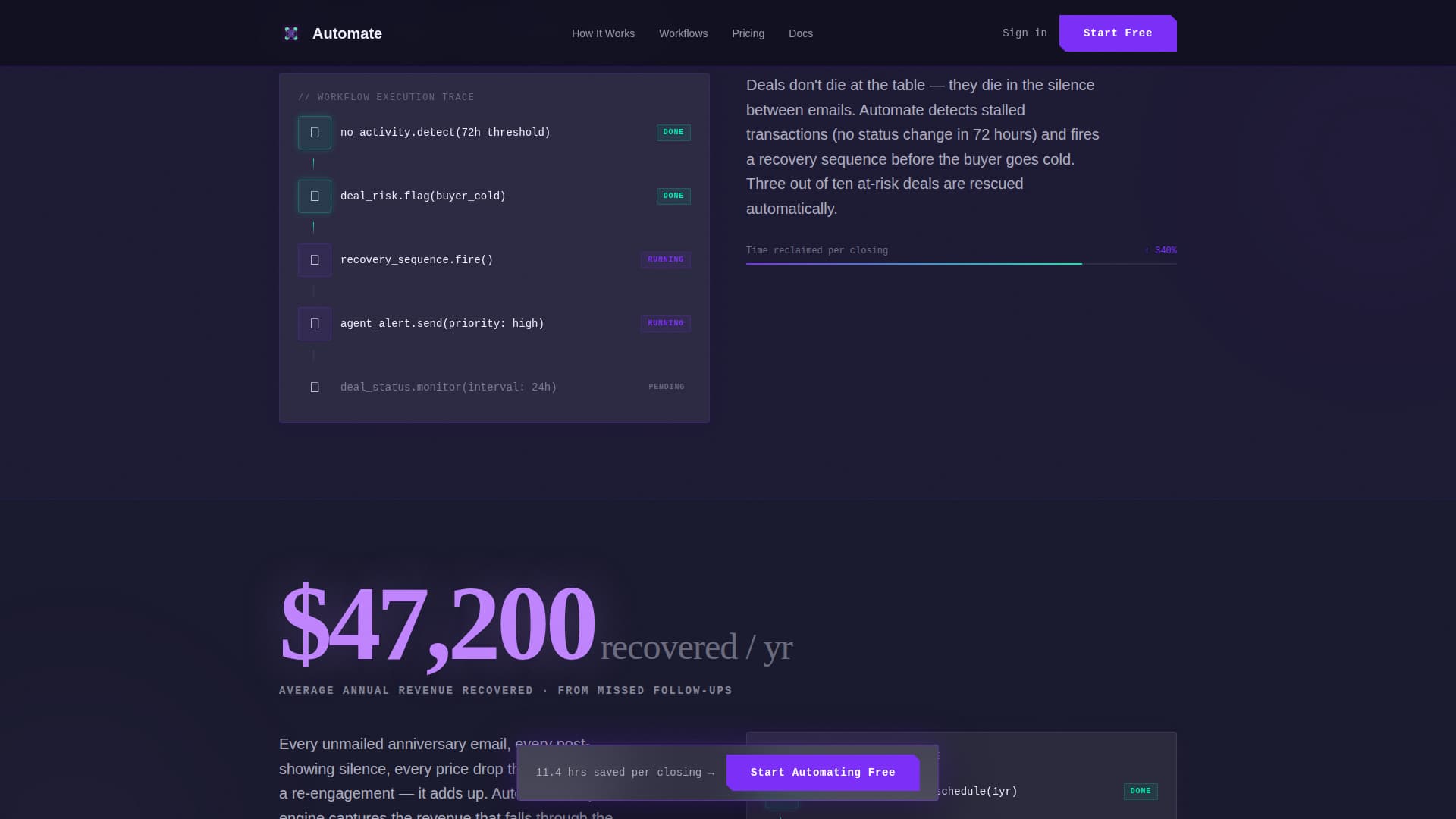 Real Estate Software Professional Website Template