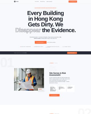 Pane - Professional Windowcleaning Landing Page Template