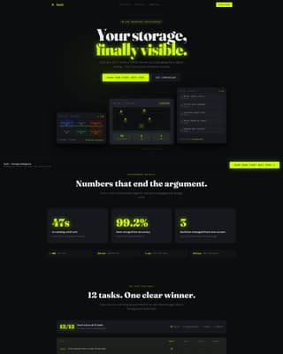 Storage Digital Presence Professional Website Template