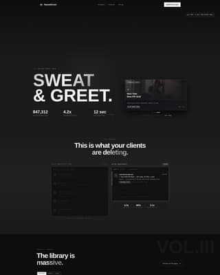 Fitness Email Marketing Directory Website Template