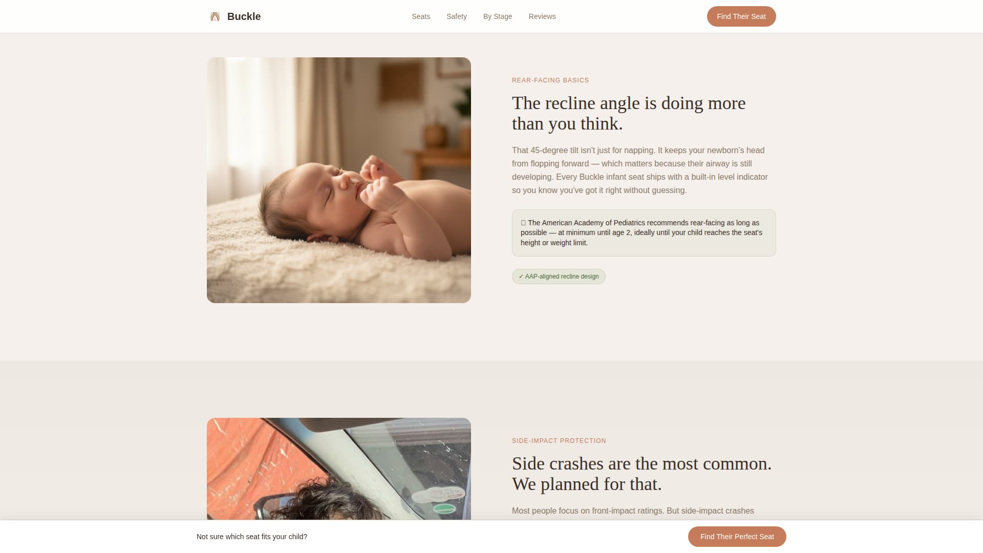 Baby & Nursery Product Blog Website Template