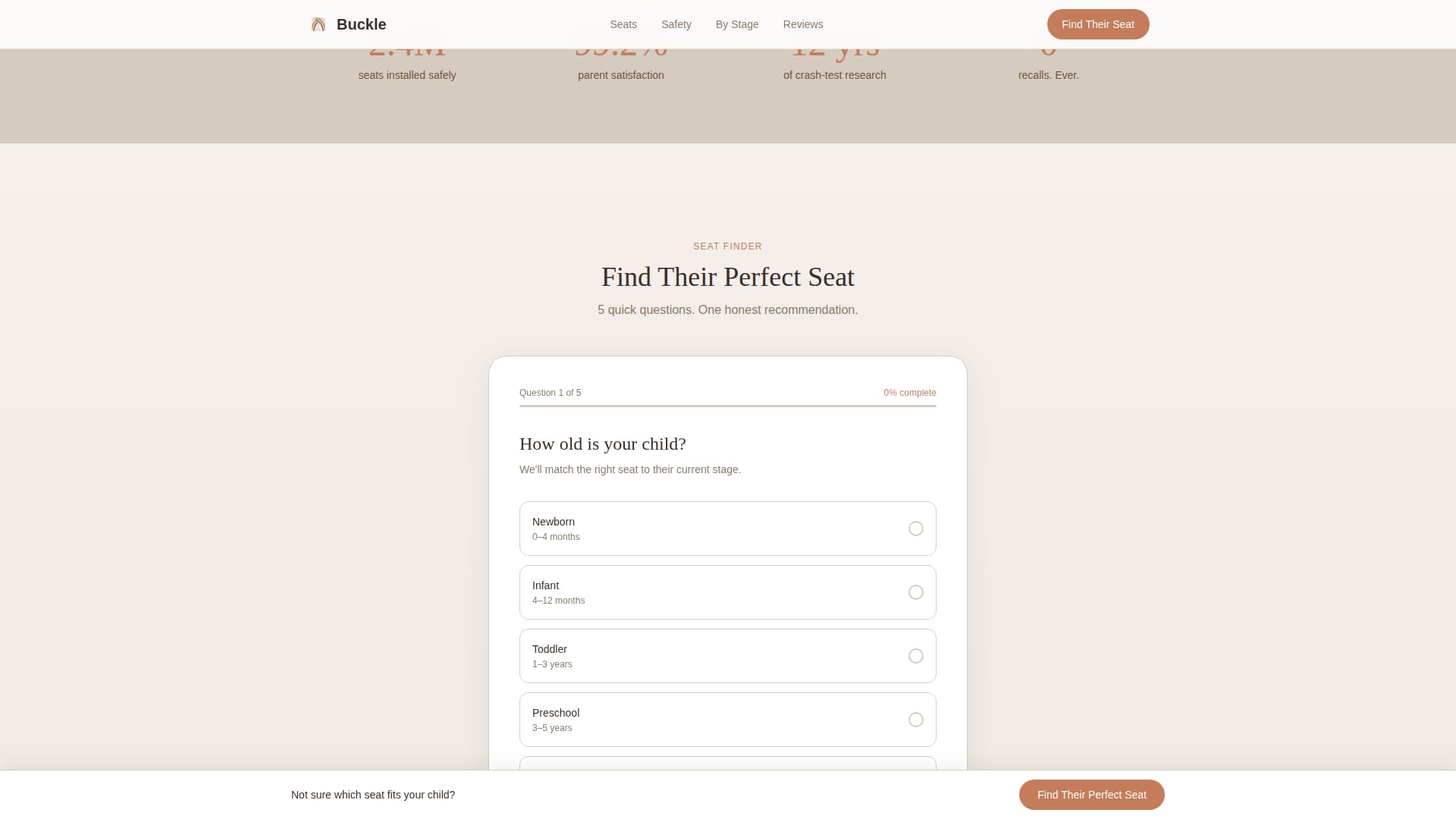 Baby & Nursery Product Blog Website Template