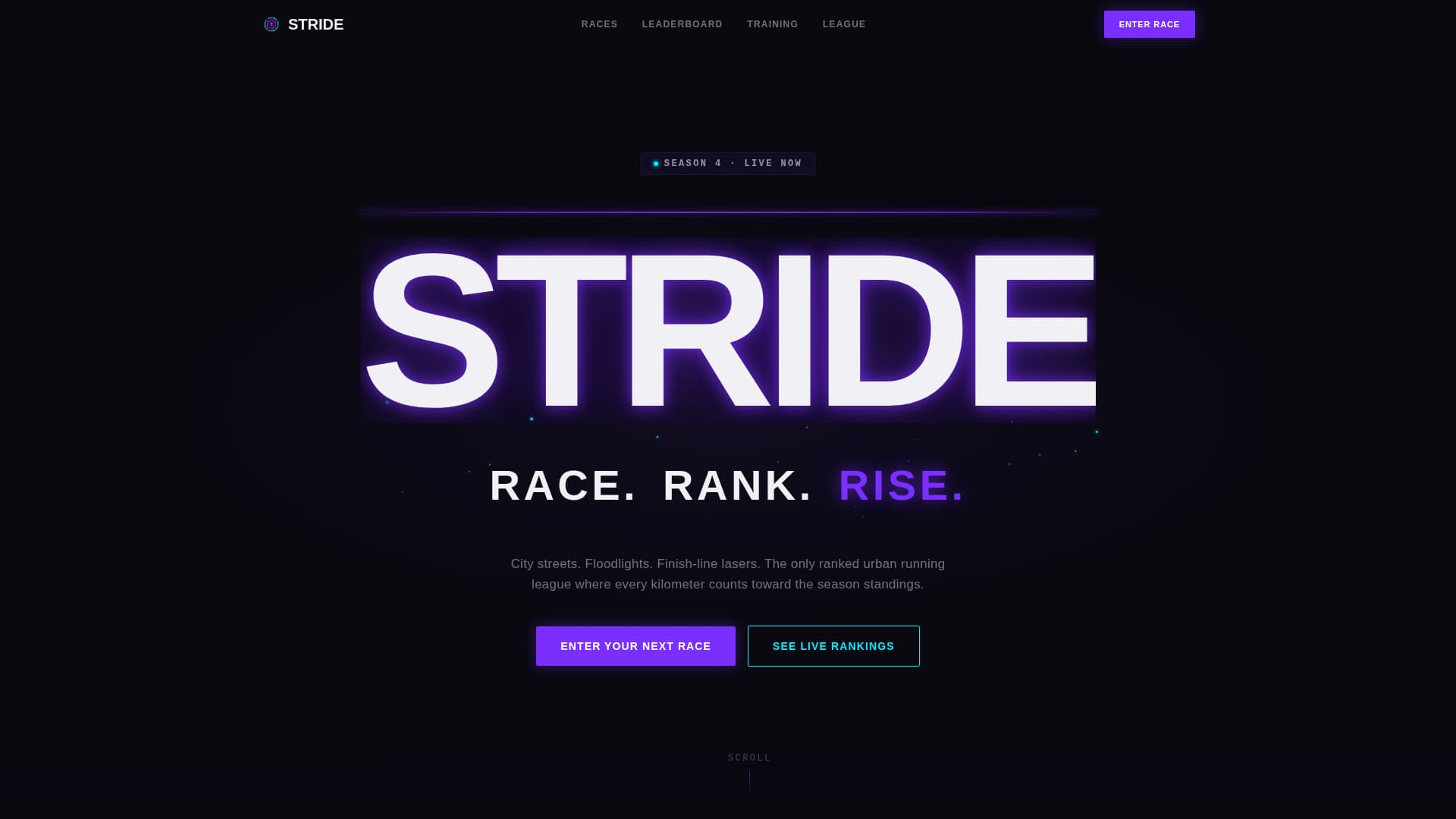 Marathon Running Reviews Website Template