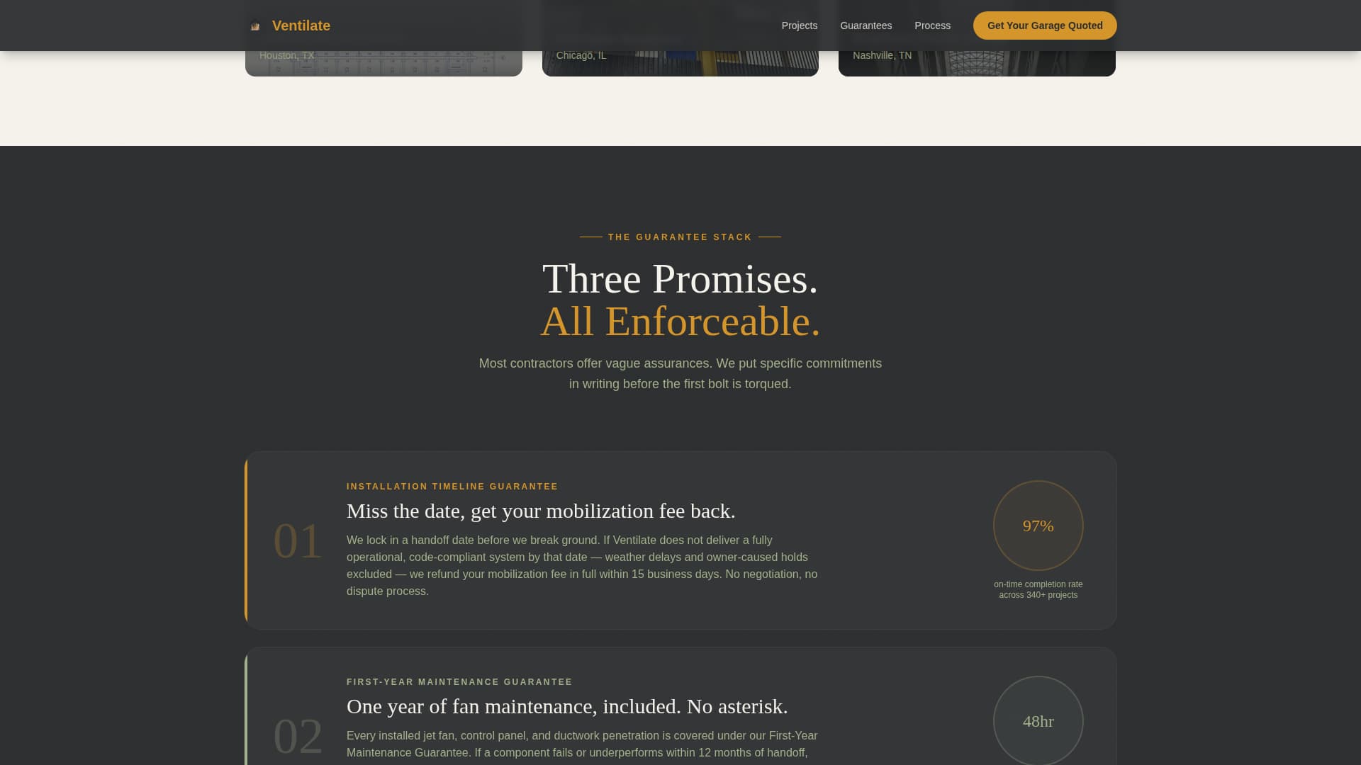 Parking Structure Construction Professional Website Template