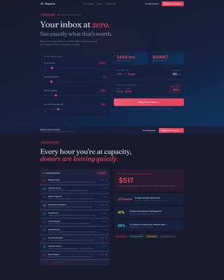 AI for Nonprofit Cost Calculator Website Template