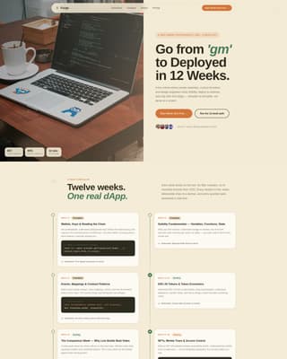 Coding Bootcamp & Tech School Reviews Website Template