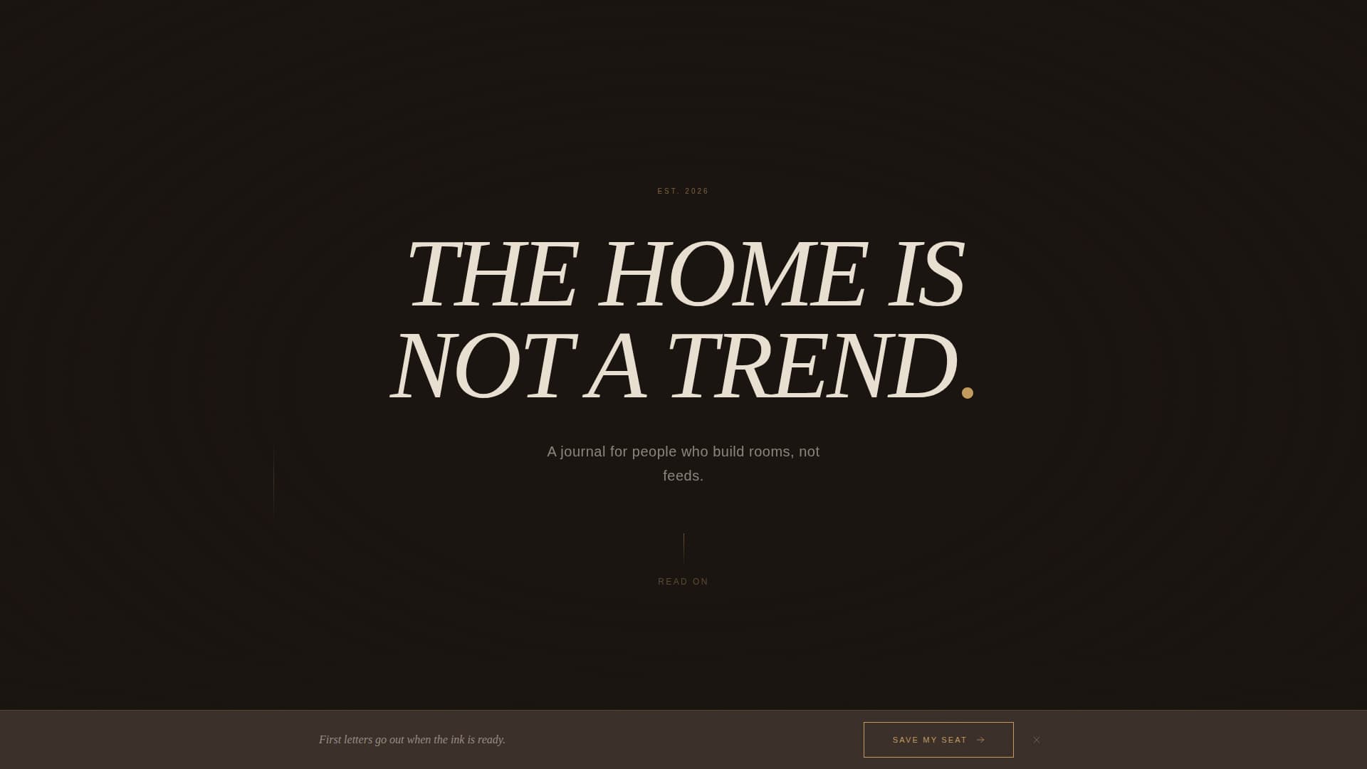Lifestyle Blog Pre-Launch Website Template