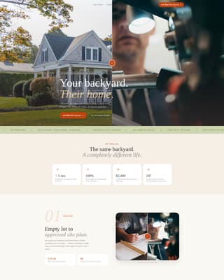 Adu - Premium Builder Landing Page Template