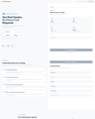 InsurTech & Digital Insurance Professional Website Template