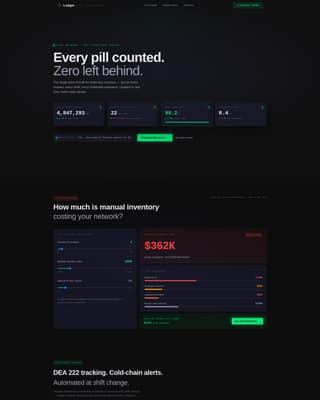 Pharmacy Software Cost Calculator Website Template