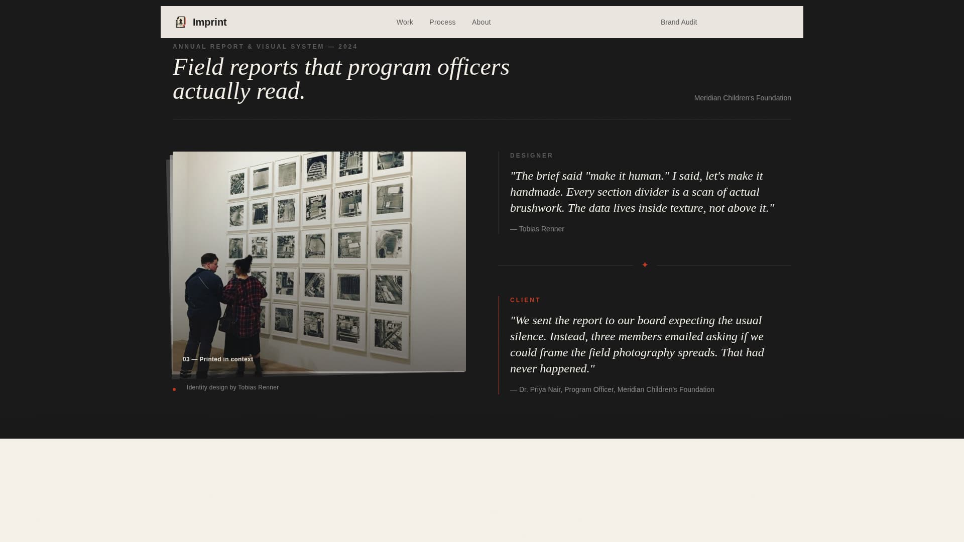 Nonprofit Marketing & Agency Portfolio Website Template