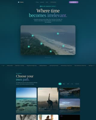 Australia Travel Booking Website Template