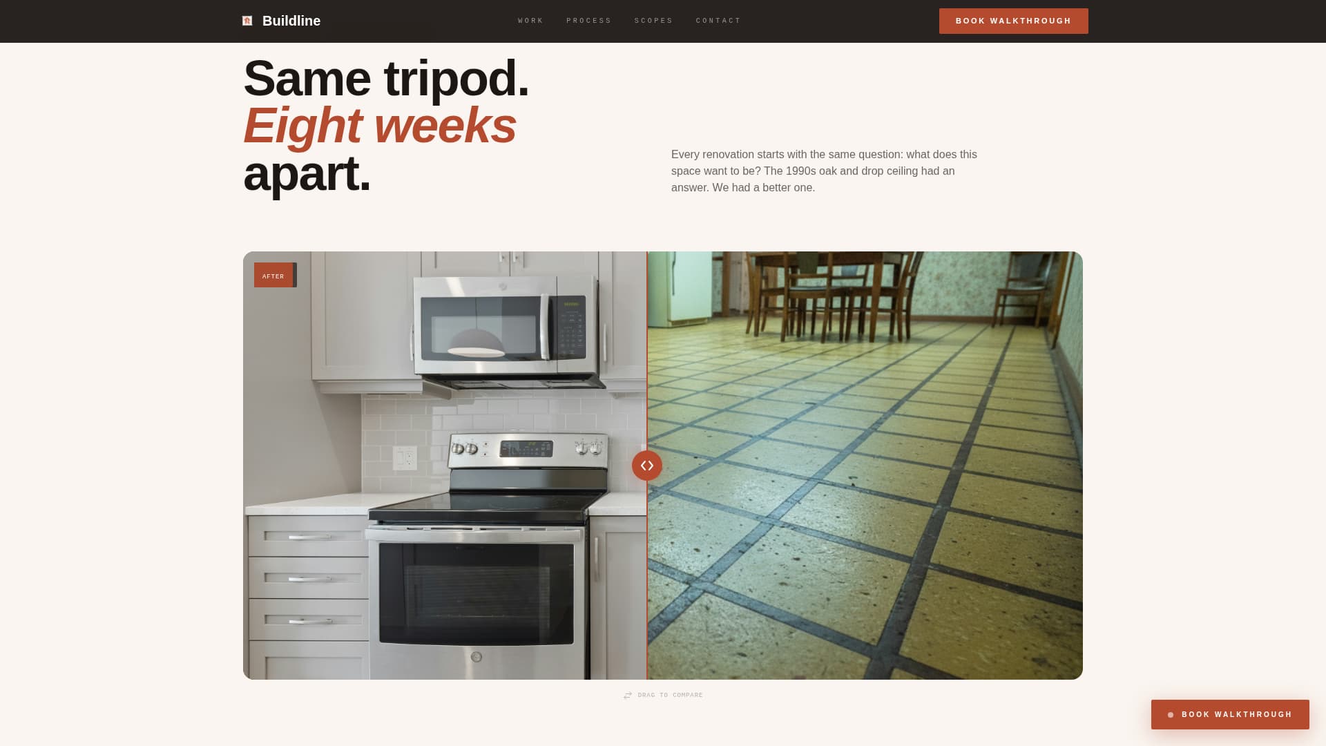 Townhouse & Condo Construction Booking Website Template