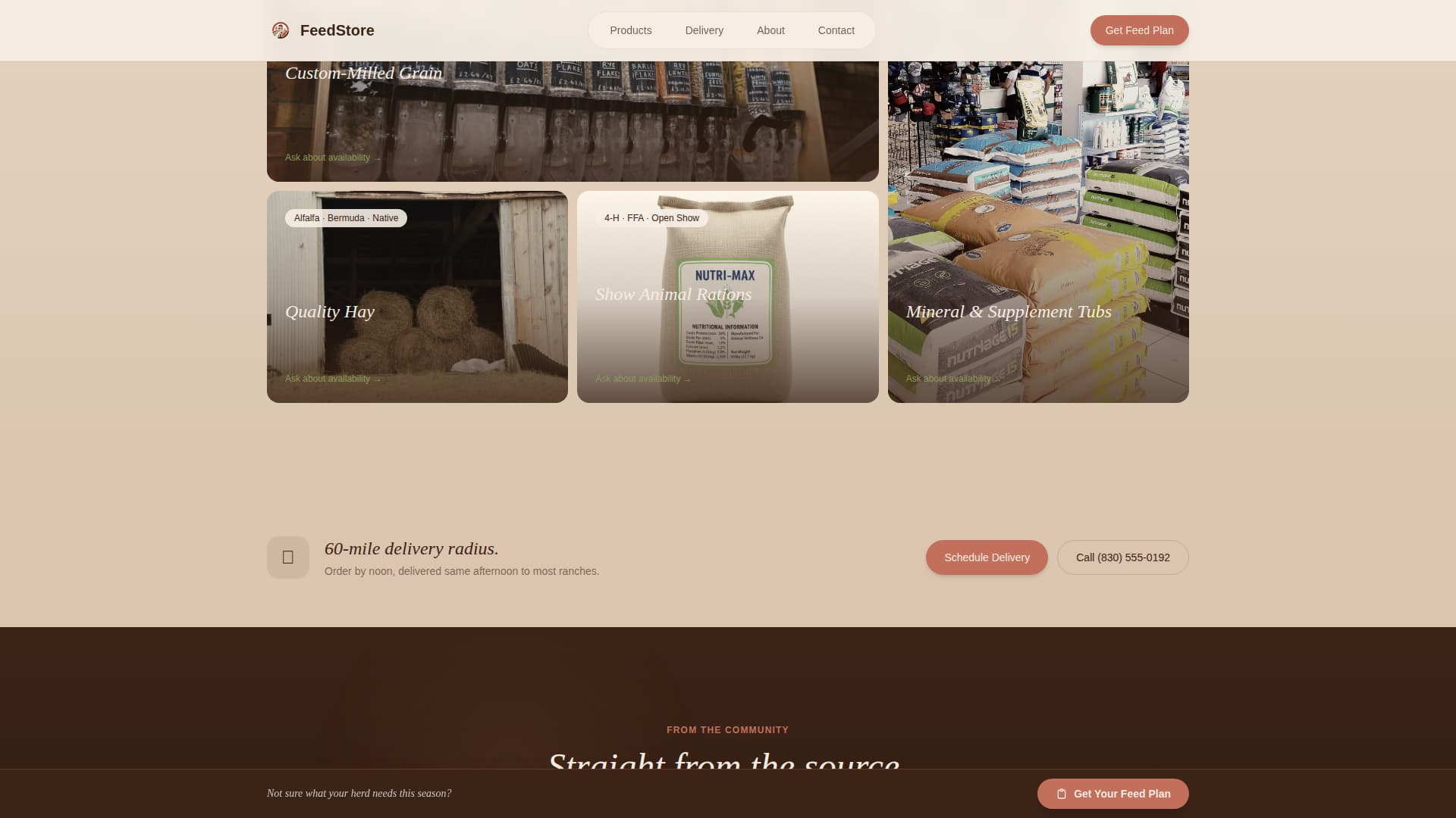 Livestock & Farm Animal Reviews Website Template