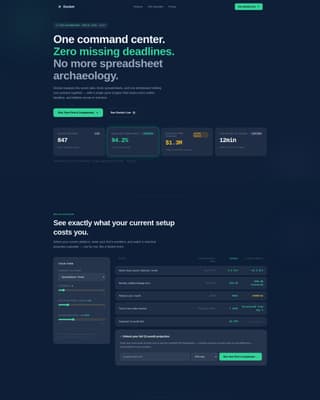 Software & SaaS Booking Website Template